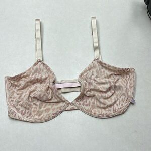 COPY - Victoria Secret Unlined Demi Bra Pastel Leopard Print